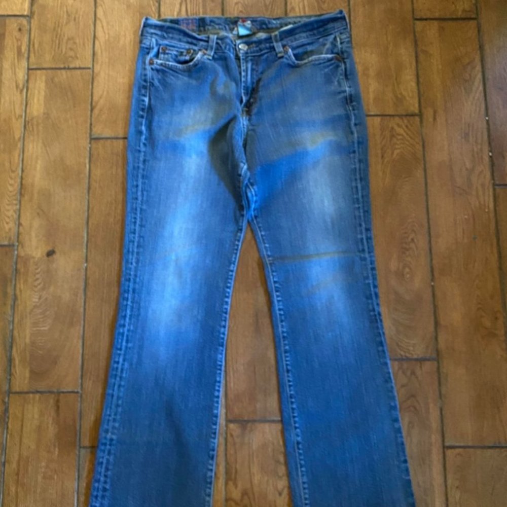Ladies 10 LUCKY Jeans 10 Jeans 34/30 BOOTCUT JEANS